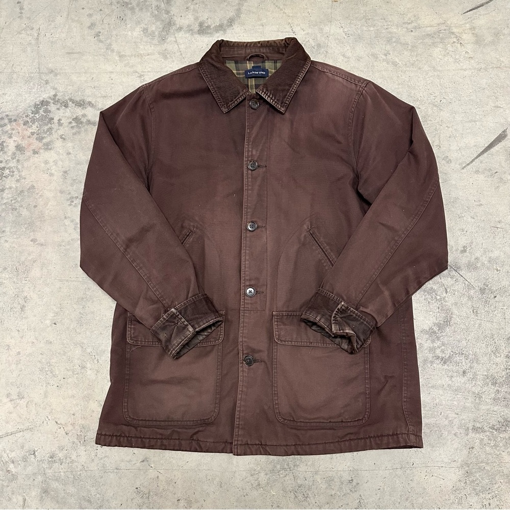 Lands End Canvas‎ Chore Coat Large Tall